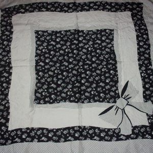 Vtg Ancient Dragon 100% Silk Scarf